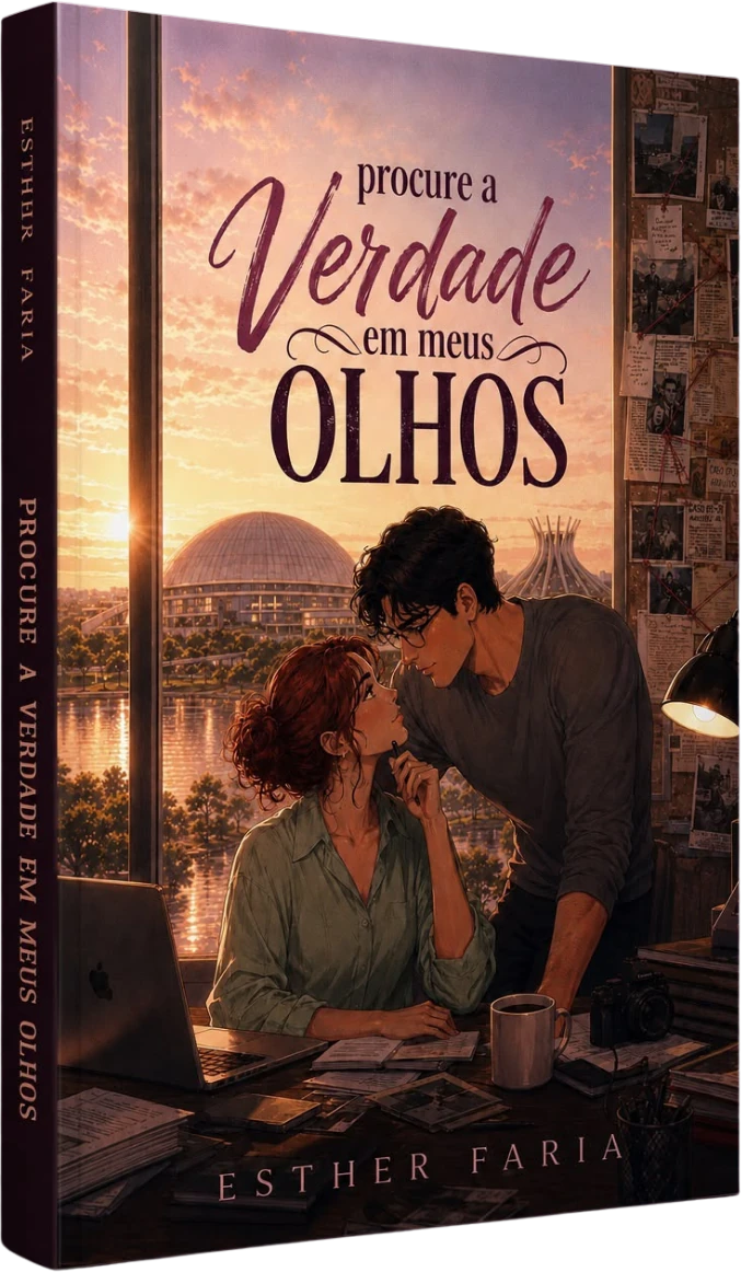 Livro impresso Procure a Verdade em Meus Olhos, de Esther Faria